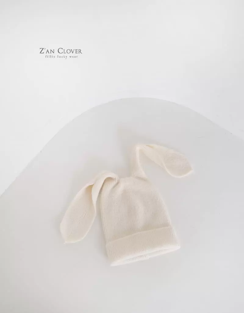 Zan Clover - Korean Children Fashion - #littlefashionista - Angora Bunny Beanie - 8