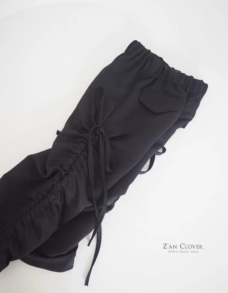 Zan Clover - Korean Children Fashion - #magicofchildhood - Street String pants - 3