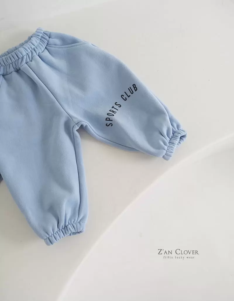 Zan Clover - Korean Children Fashion - #minifashionista - Sport Club Top Bottom Set - 7