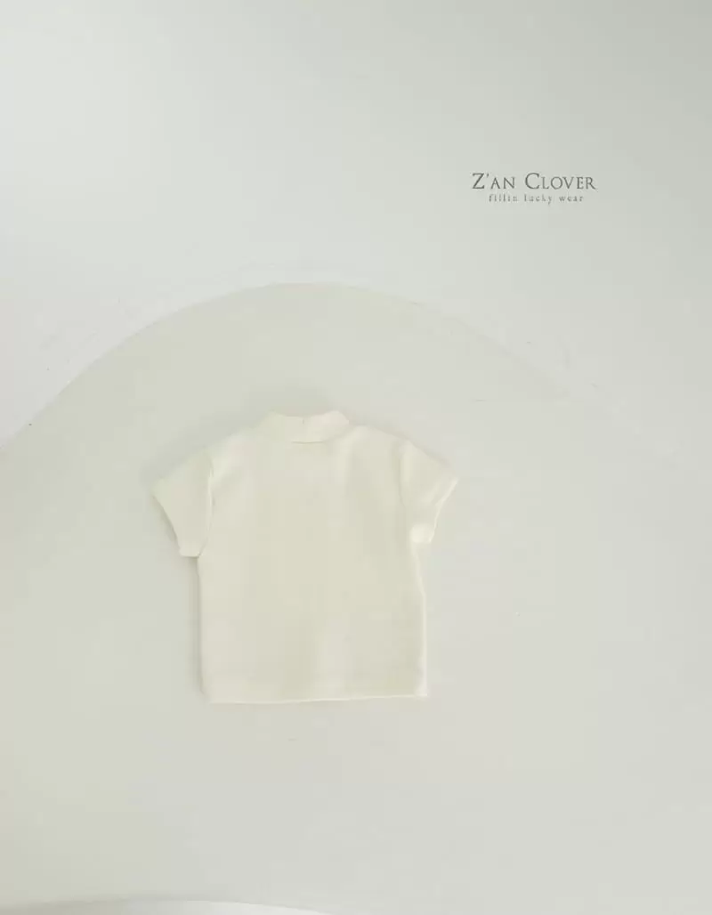 Zan Clover - Korean Children Fashion - #minifashionista - ZANC Half Turtleneck Tee - 5