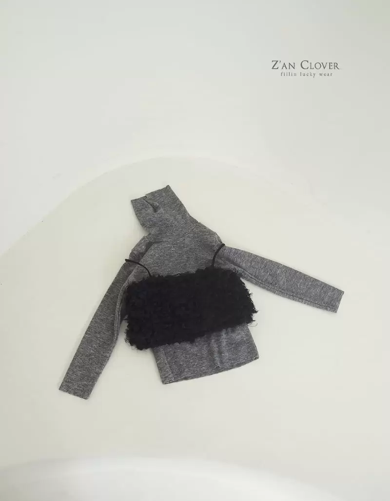 Zan Clover - Korean Children Fashion - #magicofchildhood - Fluffy Top - 4