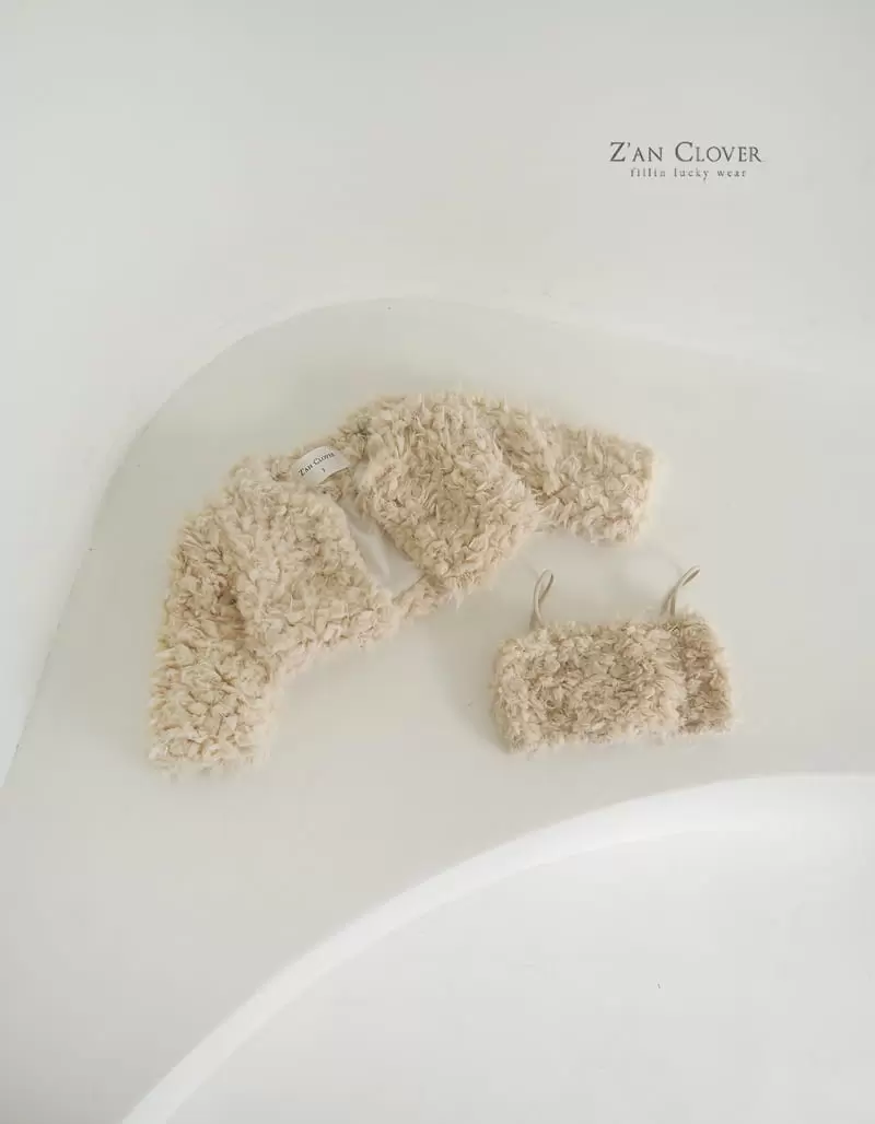 Zan Clover - Korean Children Fashion - #prettylittlegirls - Fluffy Jacket - 7