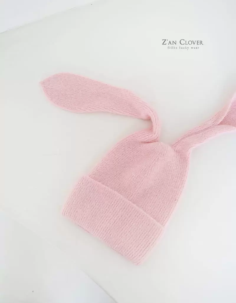 Zan Clover - Korean Children Fashion - #prettylittlegirls - Angora Bunny Beanie - 11