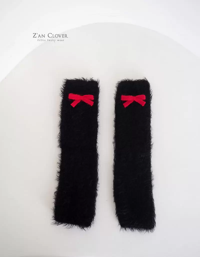 Zan Clover - Korean Children Fashion - #stylishchildhood - Angora Leg Warmer - 2