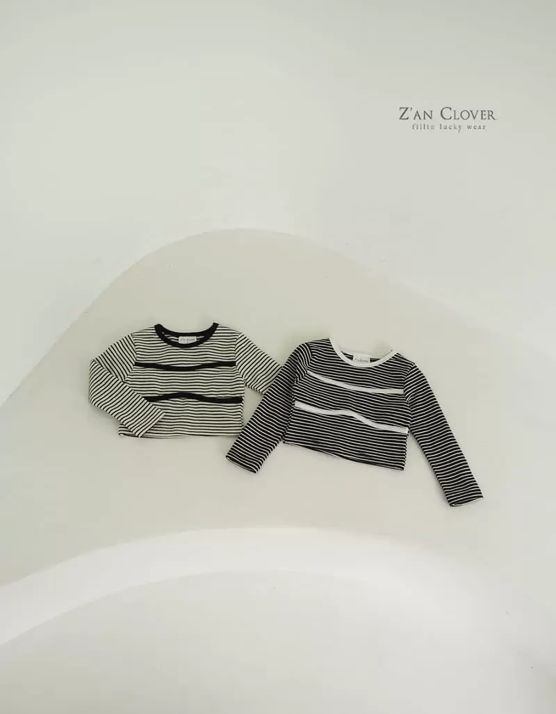 Zan Clover - Korean Children Fashion - #todddlerfashion - Camisole Tee - 3