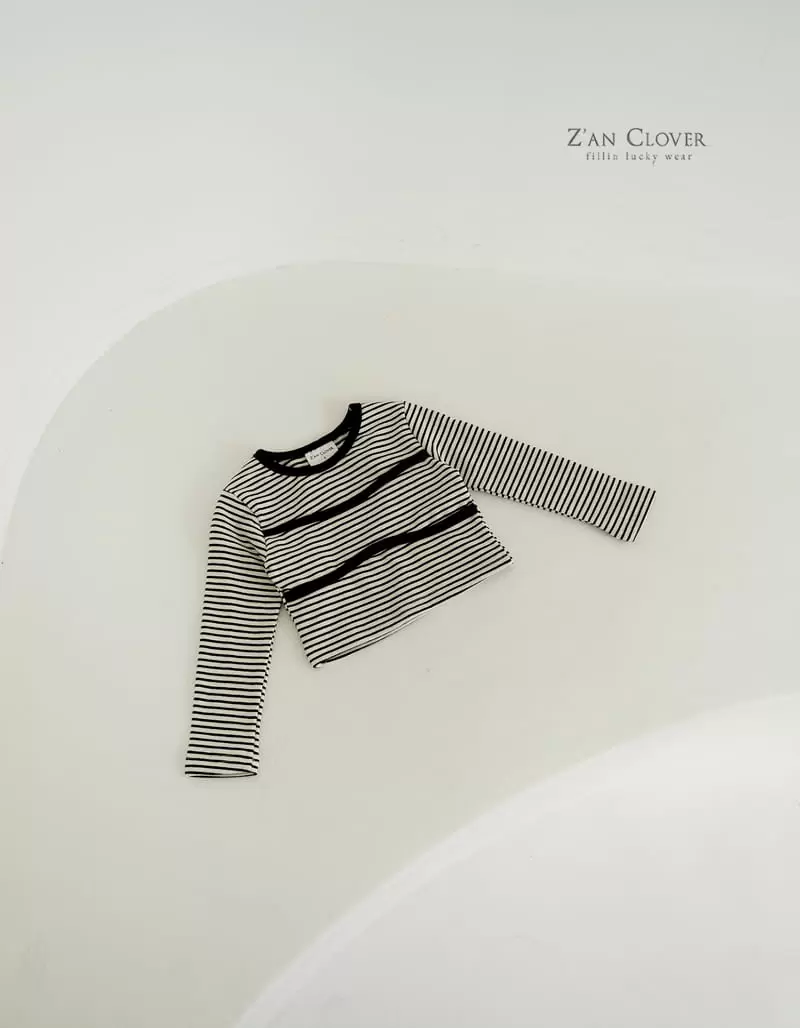 Zan Clover - Korean Children Fashion - #todddlerfashion - Camisole Tee - 4