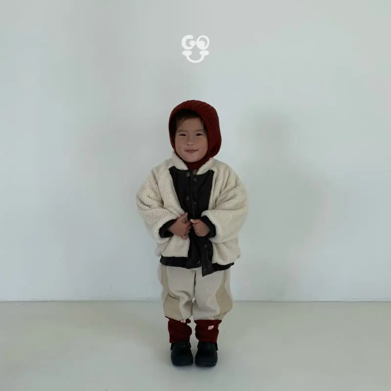 go;u - Korean Children Fashion - #childrensboutique - Vanilla Baraclava with Mom - 2