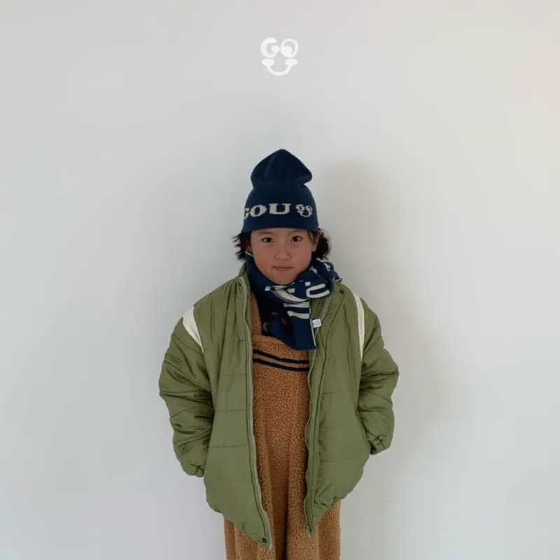 go;u - Korean Children Fashion - #childrensboutique - Lion Dungarees - 5
