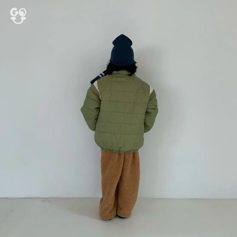 go;u - Korean Children Fashion - #fashionkids - Lion Dungarees - 8