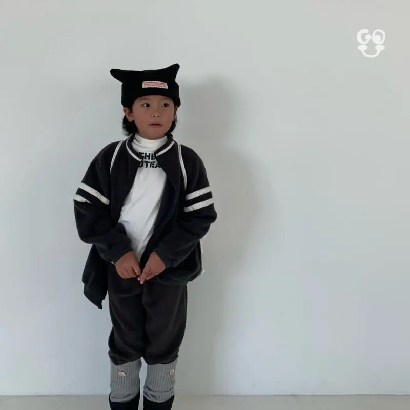 go;u - Korean Children Fashion - #fashionkids - Tultul Zip-up - 11