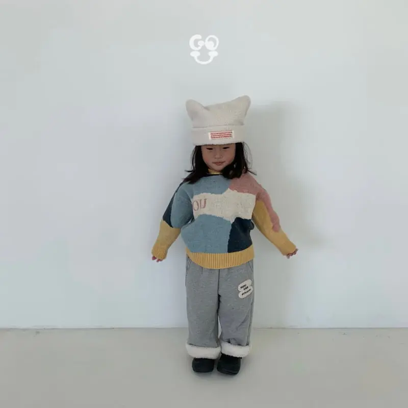 go;u - Korean Children Fashion - #kidsshorts - Cloud Knit Tee with Mom