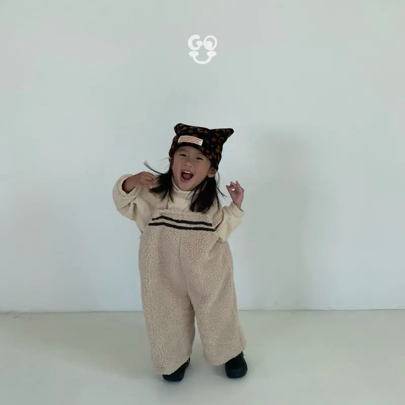 go;u - Korean Children Fashion - #kidzfashiontrend - Lion Dungarees - 11