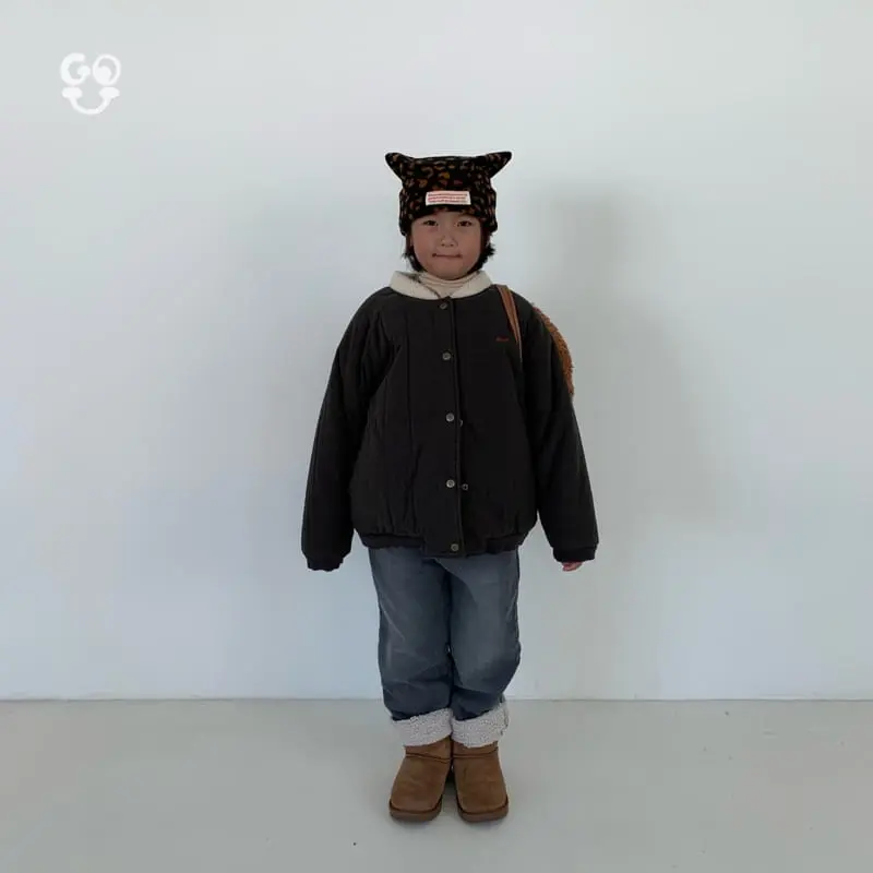 go;u - Korean Children Fashion - #littlefashionista - So Cold Jeans Black with Mom - 6