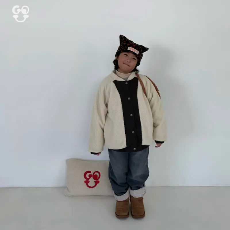 go;u - Korean Children Fashion - #magicofchildhood - So Cold Jeans Black with Mom - 7