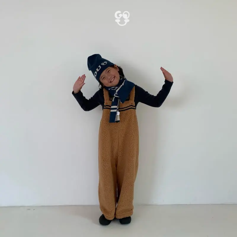 go;u - Korean Children Fashion - #minifashionista - Lion Dungarees