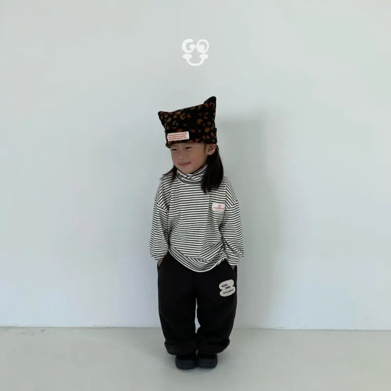 go;u - Korean Children Fashion - #prettylittlegirls - Dda Dda Turtleneck Tee - 6