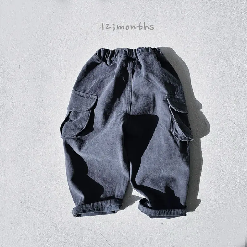 12 Month - Korean Children Fashion - #Kfashion4kids - Round Cargo Pants - 5