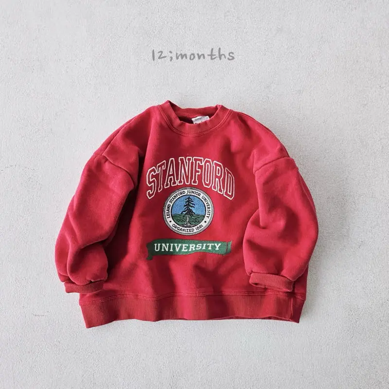 12 Month - Korean Children Fashion - #designkidswear - Stanford Sweatshirt - 6