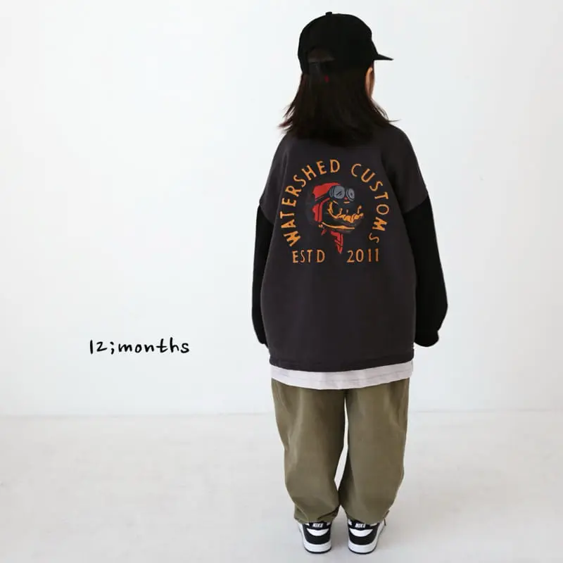 12 Month - Korean Children Fashion - #designkidswear - wolf Tee - 12