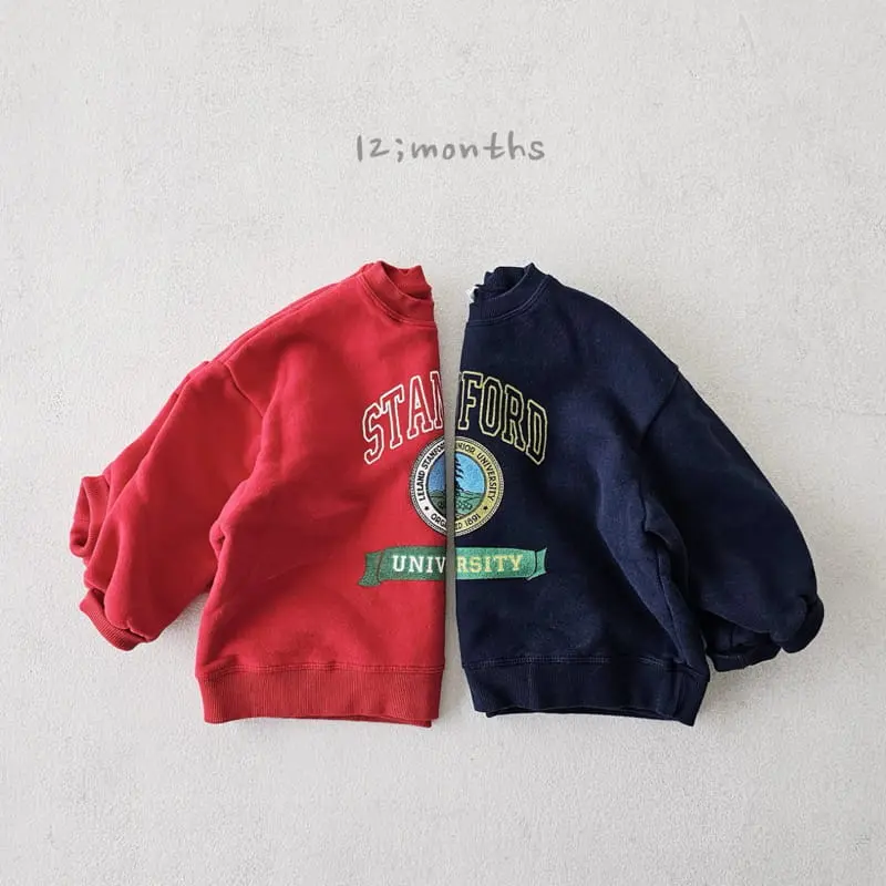 12 Month - Korean Children Fashion - #fashionkids - Stanford Sweatshirt - 8