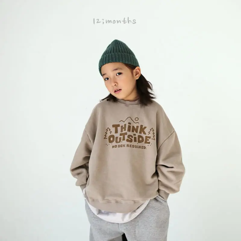 12 Month - Korean Children Fashion - #kidsshorts - Think Sweatshirt - 8