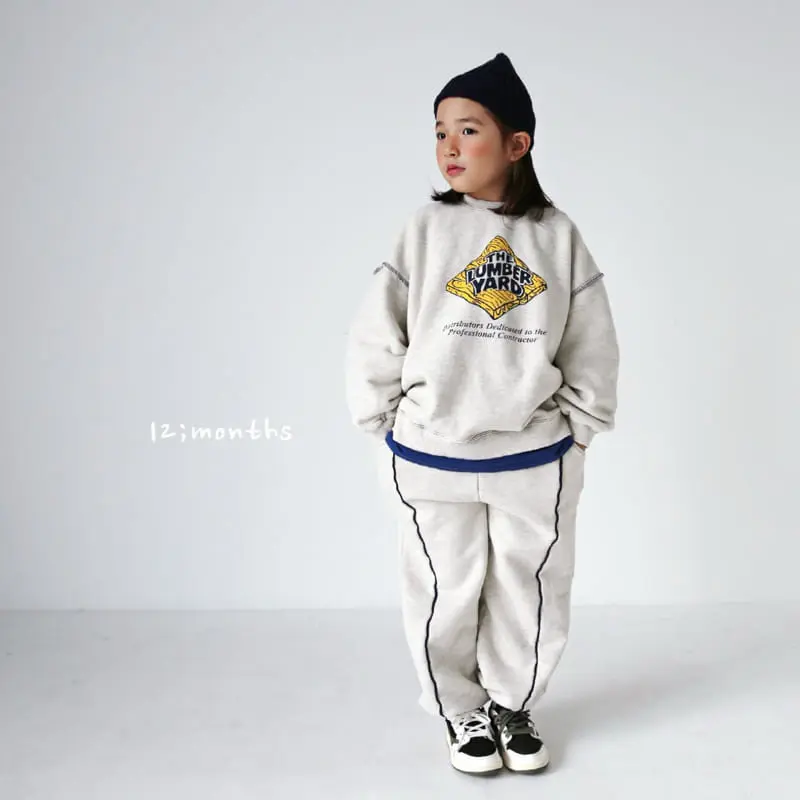 12 Month - Korean Children Fashion - #magicofchildhood - Line Jogger Pants - 10
