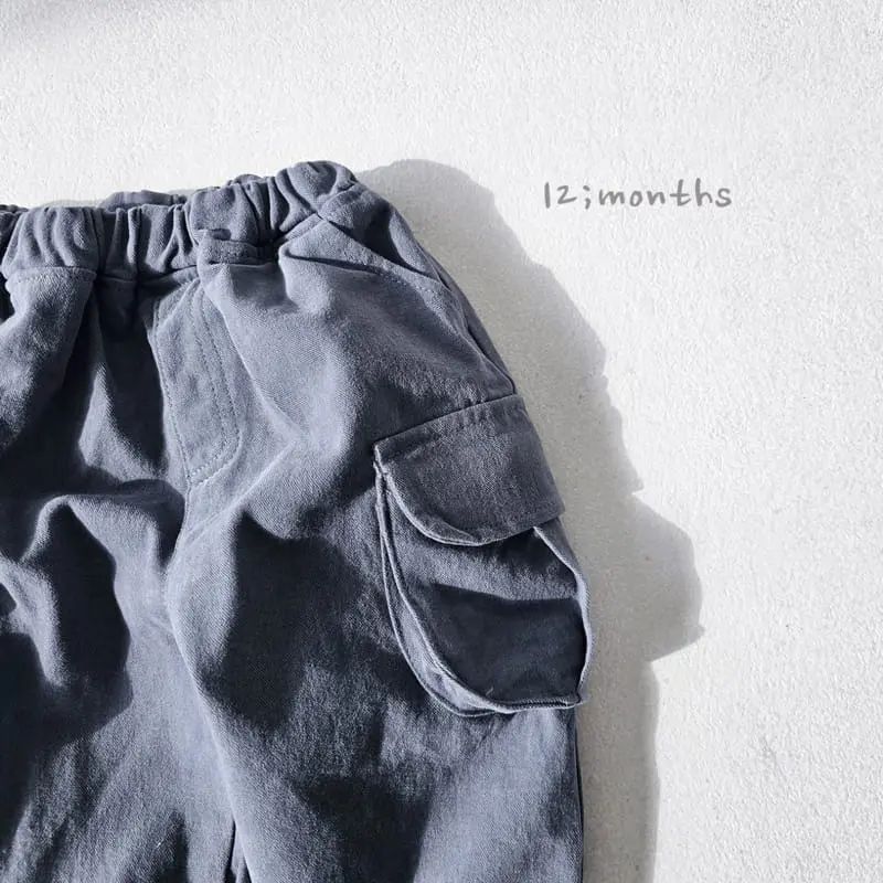 12 Month - Korean Children Fashion - #magicofchildhood - Round Cargo Pants - 7