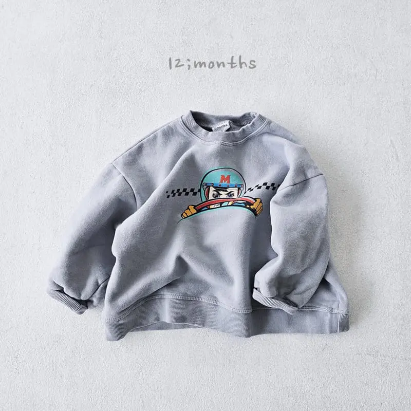12 Month - Korean Children Fashion - #minifashionista - Speed Sweatshirt - 3