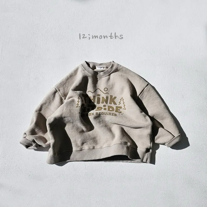 12 Month - Korean Children Fashion - #stylishchildhood - Think Sweatshirt - 2