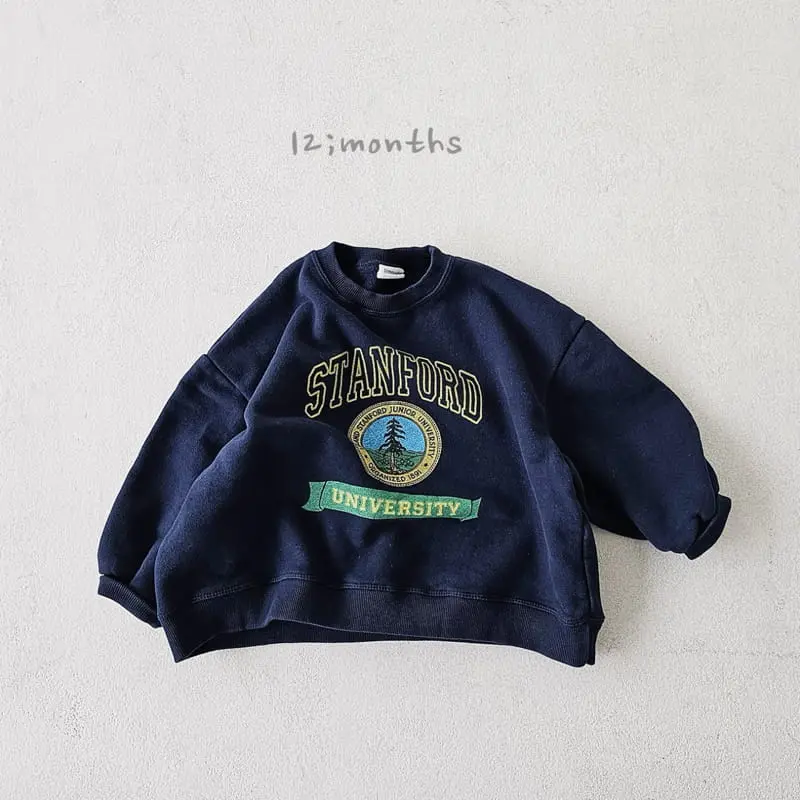 12 Month - Korean Children Fashion - #toddlerclothing - Stanford Sweatshirt - 2