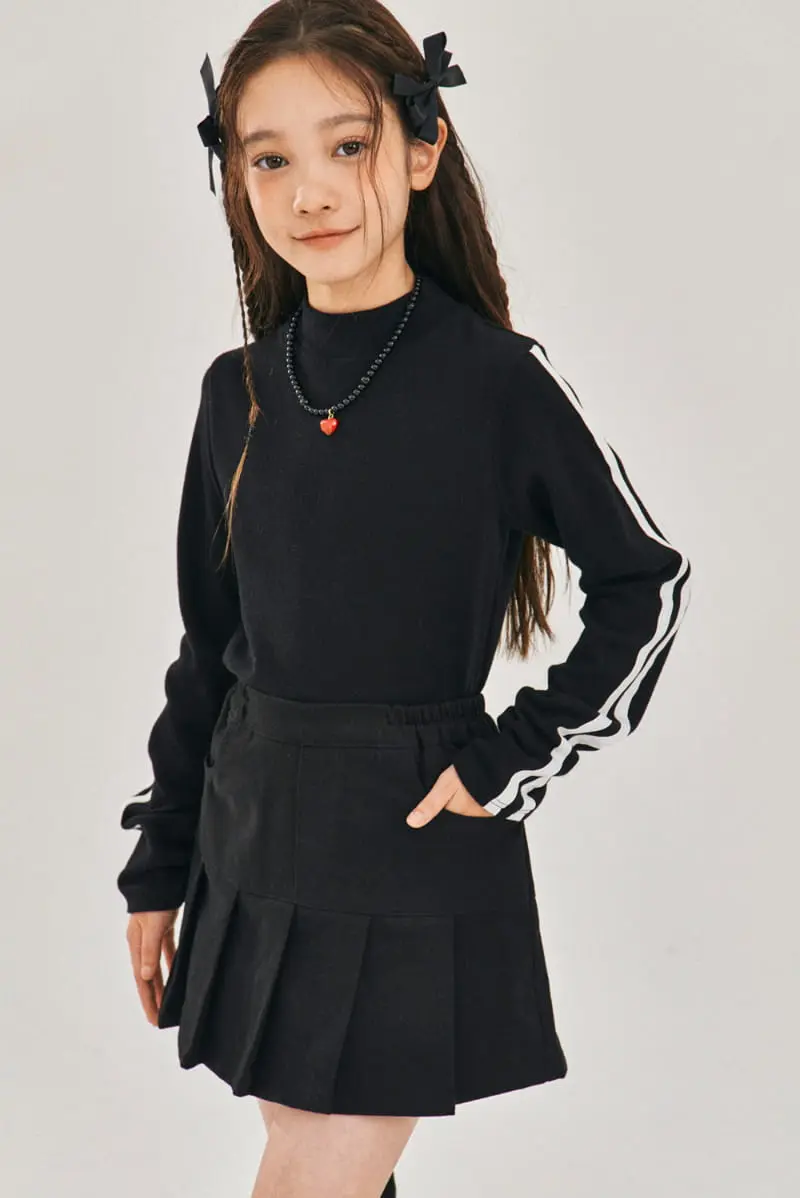 A-Market - Korean Children Fashion - #Kfashion4kids - 08 Half Turtleneck Tee - 12