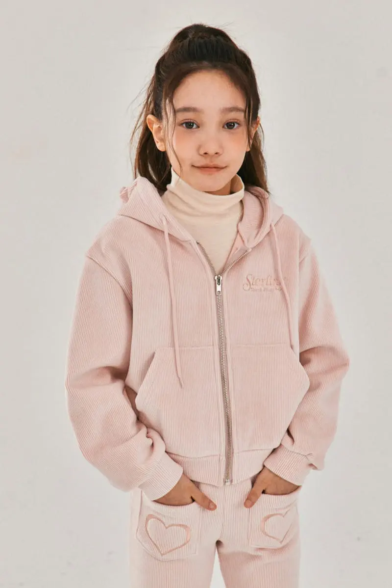 A-Market - Korean Children Fashion - #Kfashion4kids - Heart Velvet Pants - 8