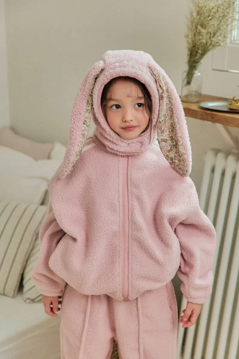 A-Market - Korean Children Fashion - #Kfashion4kids - Two St Bbang Zip-up - 2