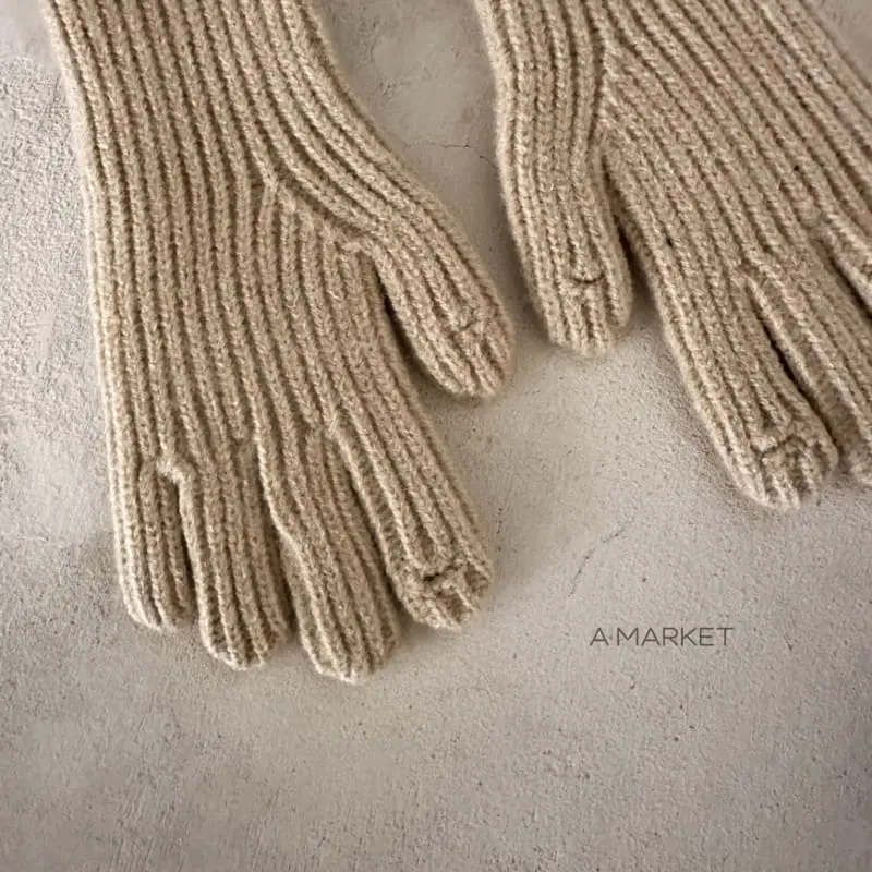 A-Market - Korean Children Fashion - #Kfashion4kids - Natural GLoves  - 3