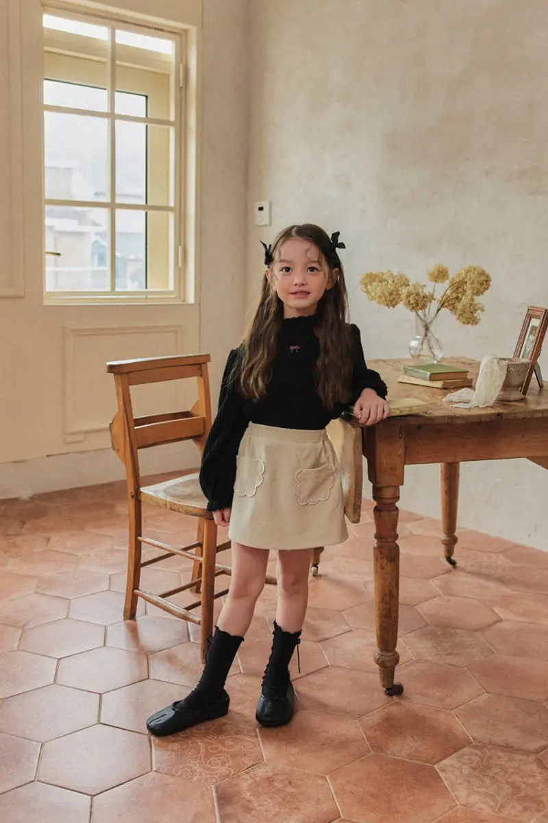A-Market - Korean Children Fashion - #childofig - Big Puff Blouse - 7
