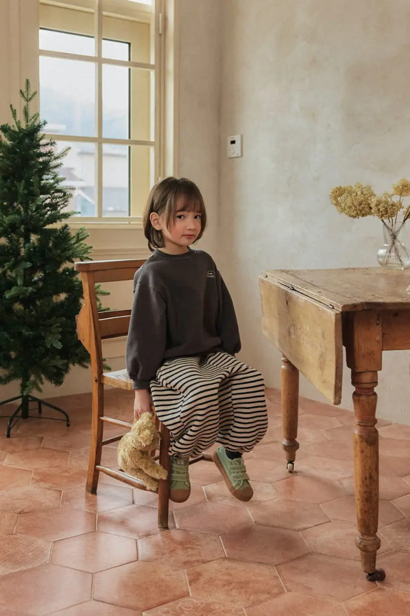 A-Market - Korean Children Fashion - #childofig - Base Stripes Pants - 9