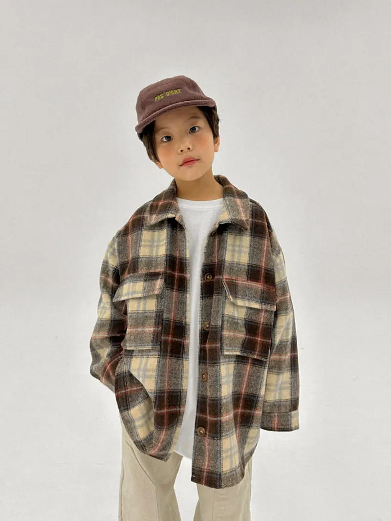 A-Market - Korean Children Fashion - #childofig - Bio Overfit Shirt - 11