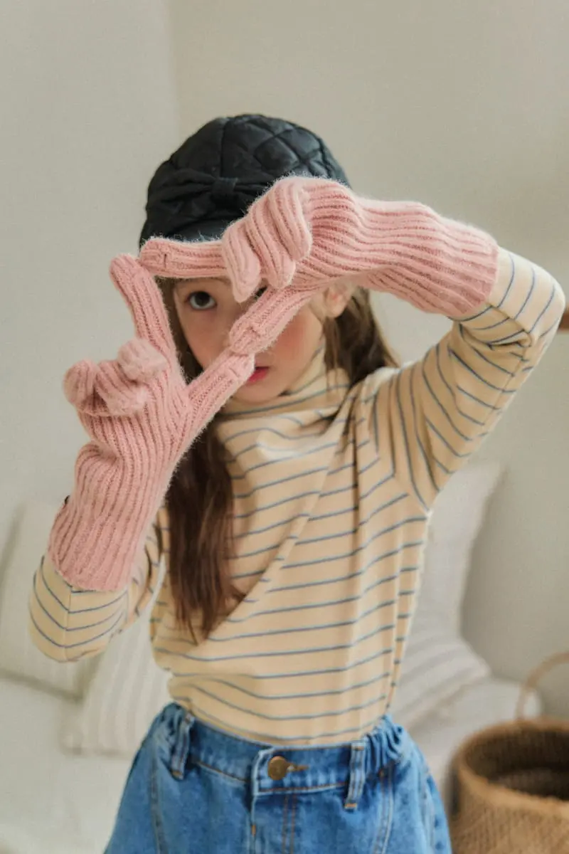A-Market - Korean Children Fashion - #childofig - Ribbon Padding Hat - 3