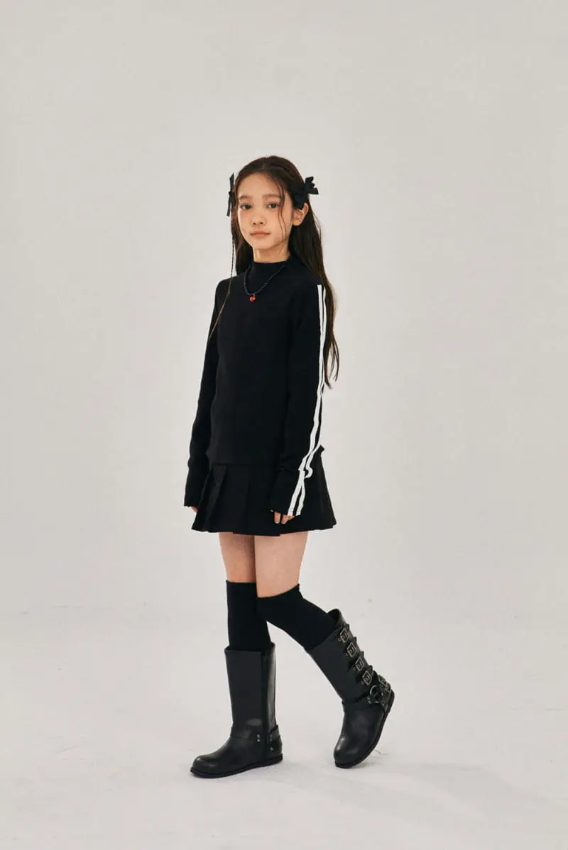 A-Market - Korean Children Fashion - #childrensboutique - 08 Half Turtleneck Tee - 5