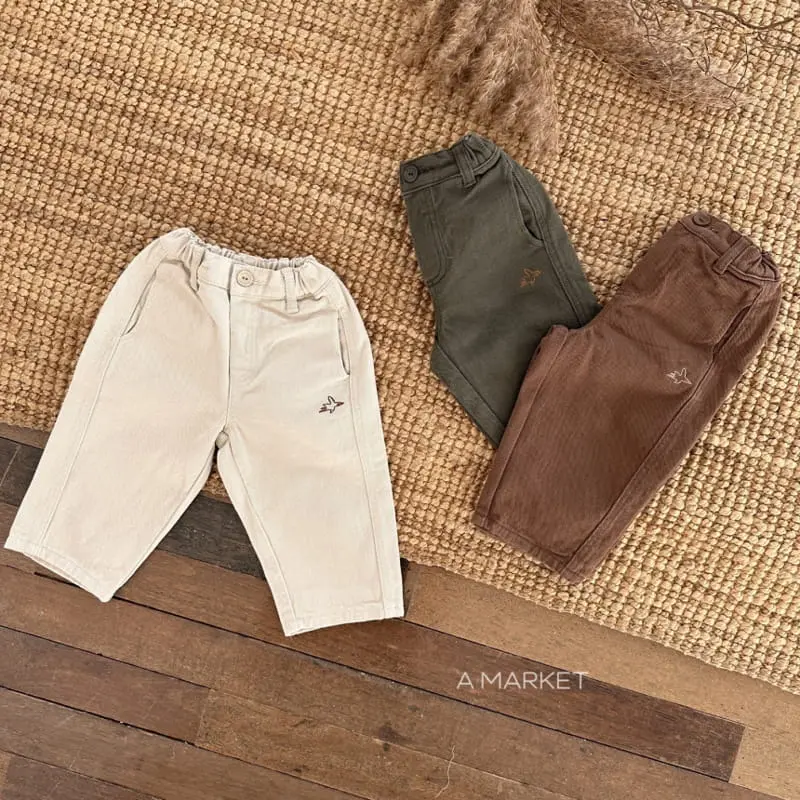 A-Market - Korean Children Fashion - #childrensboutique - Pigment Pants