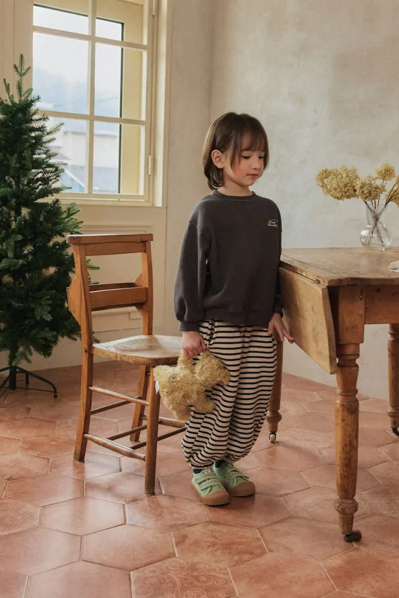 A-Market - Korean Children Fashion - #childrensboutique - Base Stripes Pants - 11