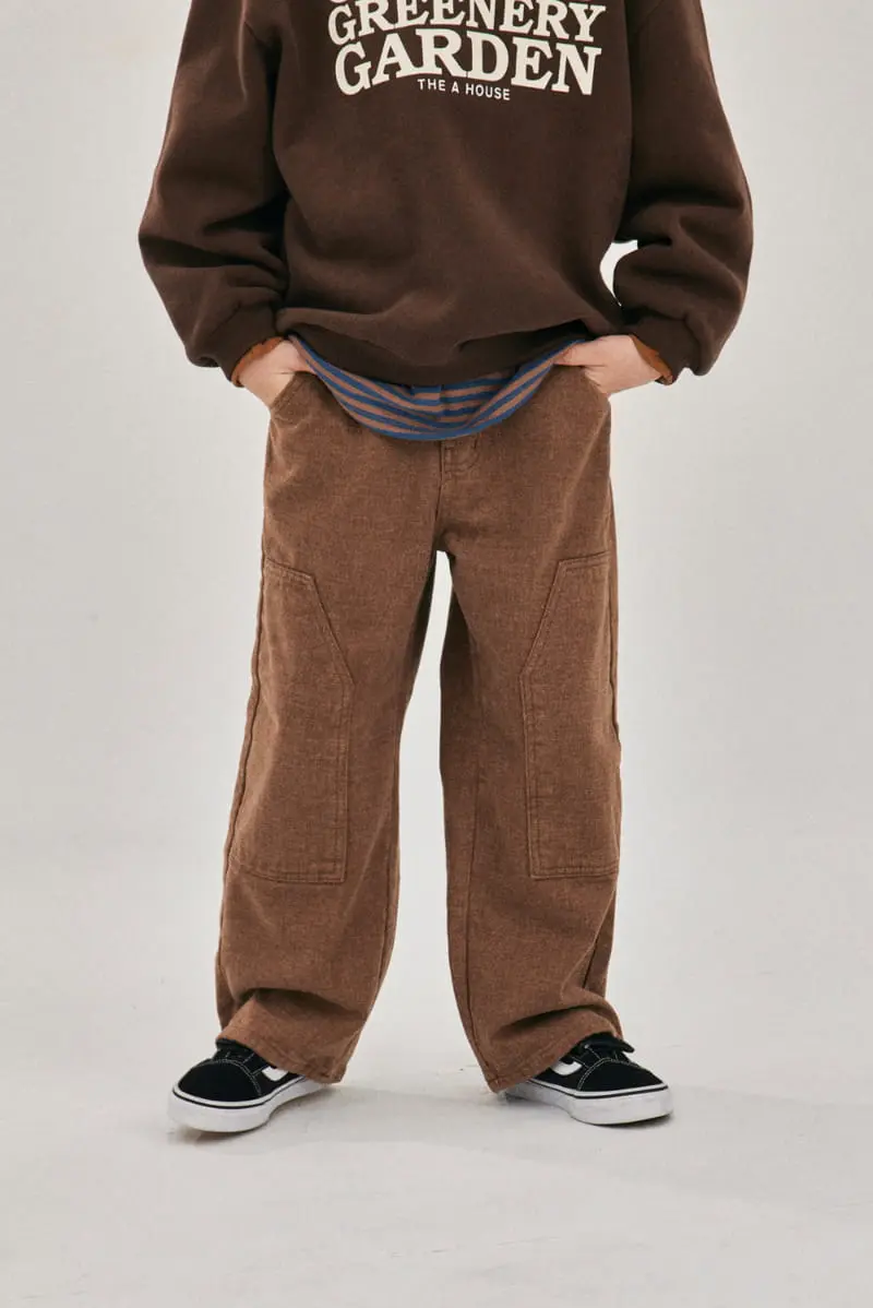 A-Market - Korean Children Fashion - #designkidswear - Ogak Peach Pants - 4