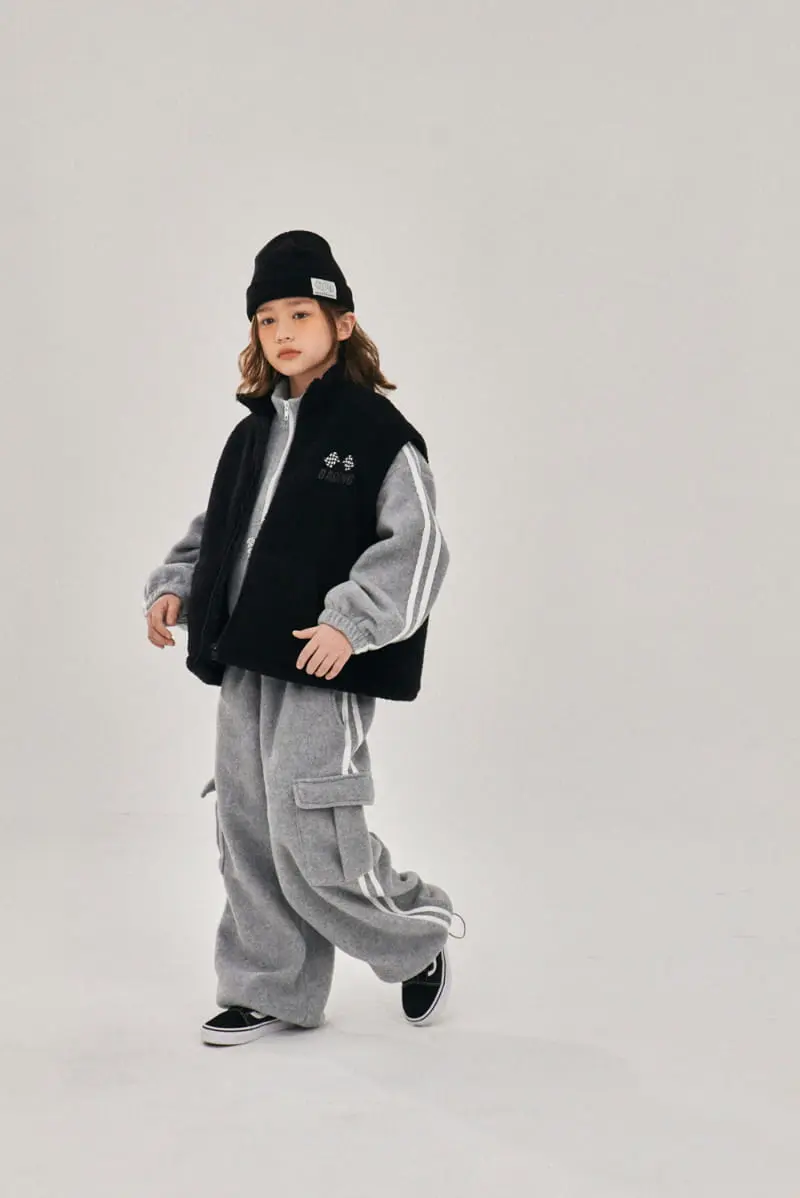 A-Market - Korean Children Fashion - #discoveringself - Lacing Vest - 6