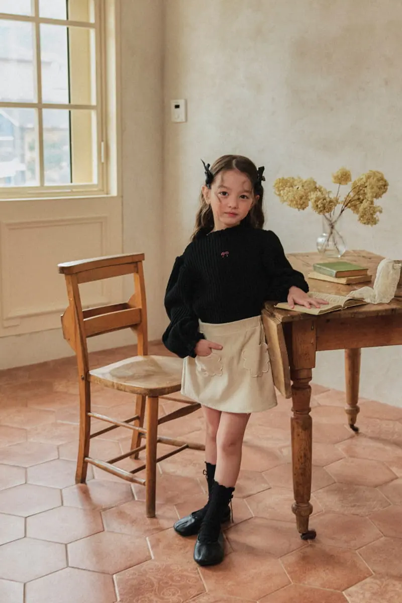 A-Market - Korean Children Fashion - #discoveringself - Big Puff Blouse - 10