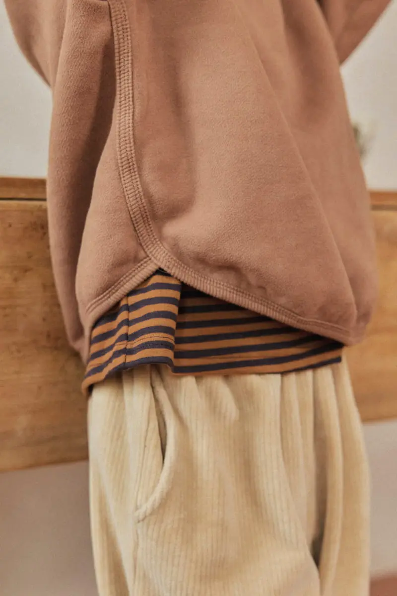 A-Market - Korean Children Fashion - #discoveringself - Trutleneck Piping Sweatshirt - 9