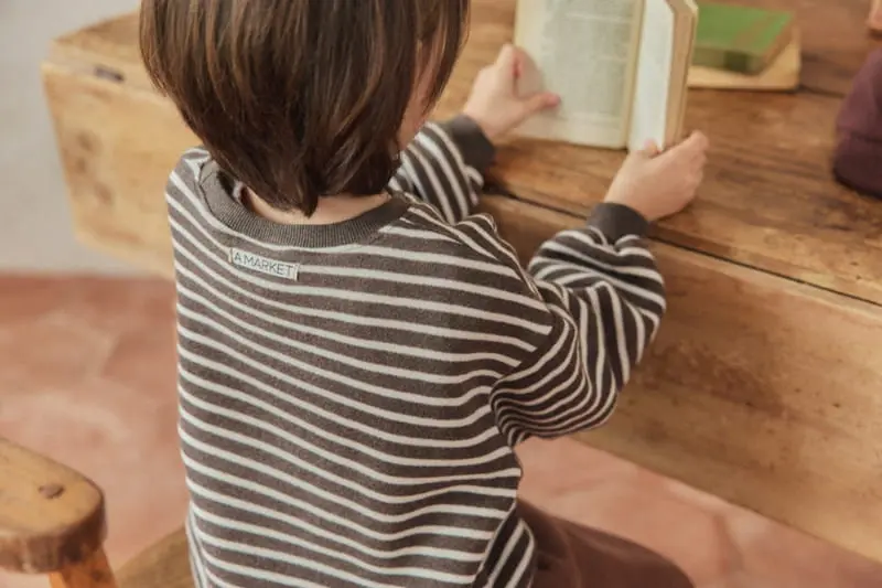A-Market - Korean Children Fashion - #discoveringself - Small St Sweatshirt - 10