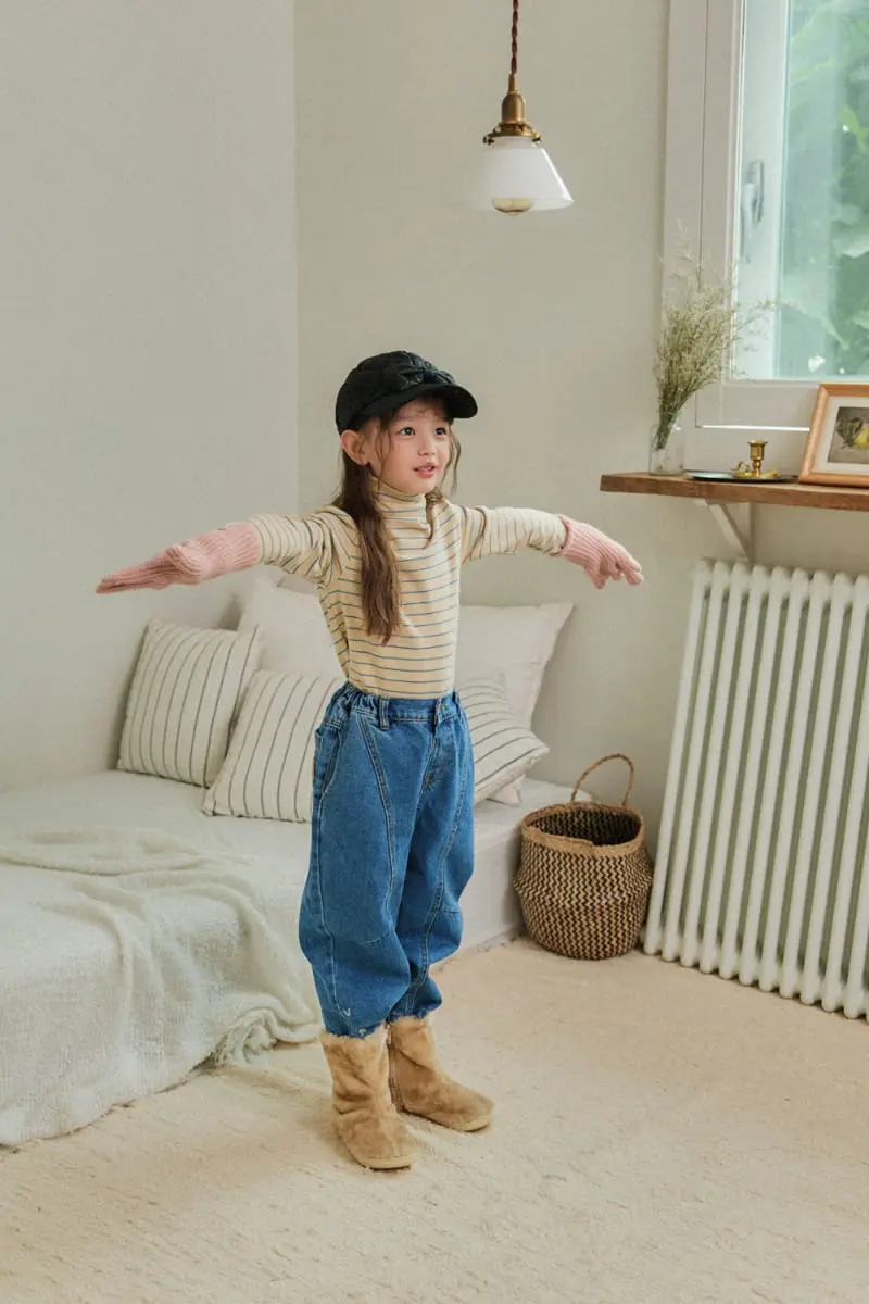 A-Market - Korean Children Fashion - #discoveringself - Ribbon Padding Hat - 6