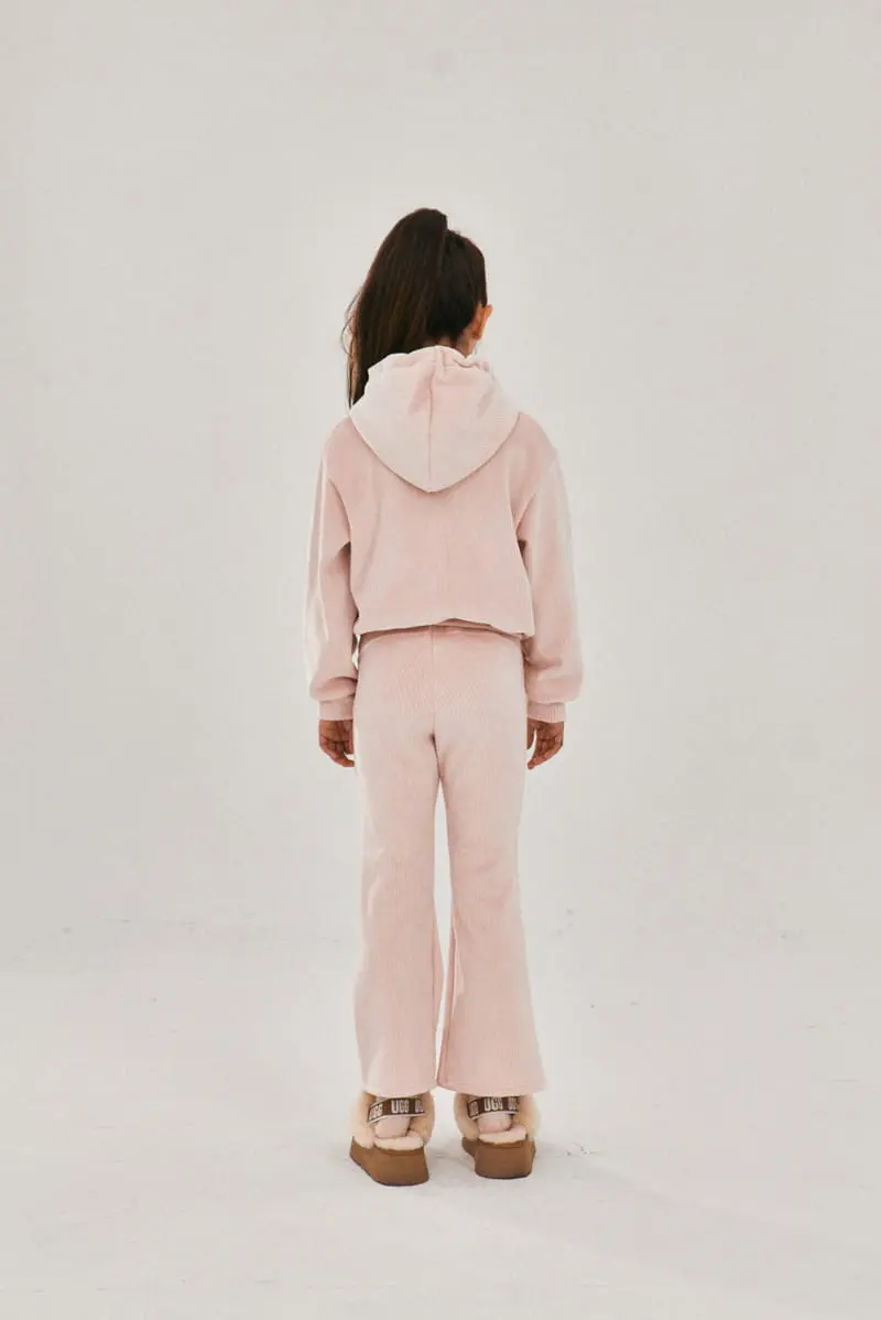 A-Market - Korean Children Fashion - #kidsshorts - Heart Velvet Pants - 5