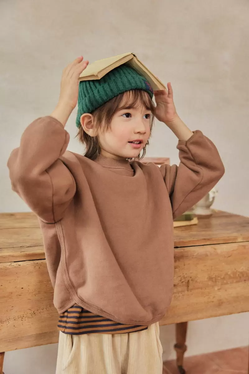 A-Market - Korean Children Fashion - #kidsshorts - Trutleneck Piping Sweatshirt - 11