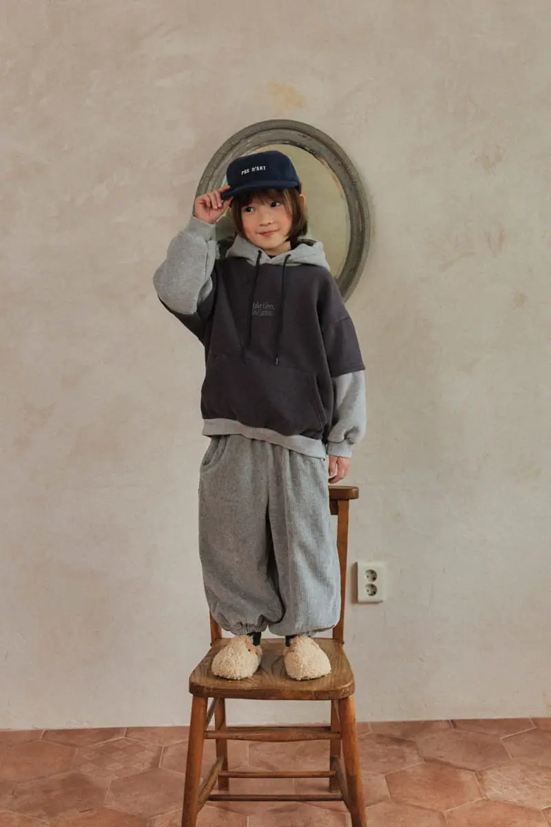 A-Market - Korean Children Fashion - #kidsshorts - Make Color Hoody Tee - 11